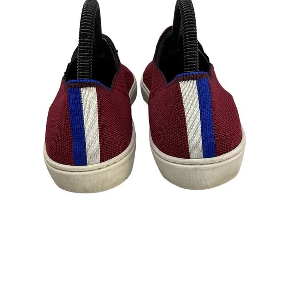 ROTHY’S  The Original Slip On Burgundy Knit Sneaker for Women’s Sz 8.5 - Picture 5 of 16